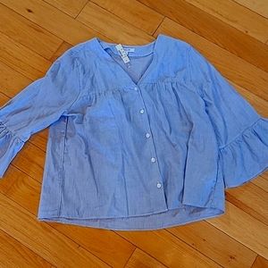Madewell blue top